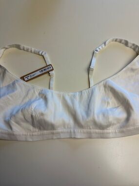 SKIMS Bridal Skimpy Scoop Bralette in Marble 3X